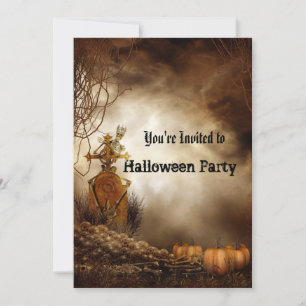 Uitnodiging voor Halloween Party