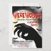 Uitnodiging voor Halloween Party (Voorkant)