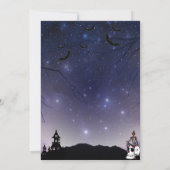 Uitnodiging voor Halloween Party (Achterkant)