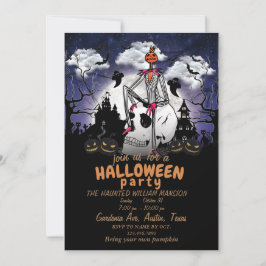 Uitnodiging voor Halloween Party
