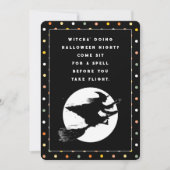 Uitnodiging voor Halloween Party (Voorkant)