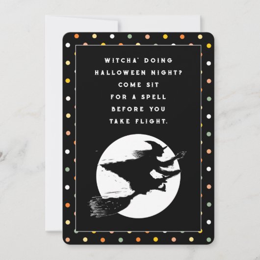 Uitnodiging voor Halloween Party (Voorkant)