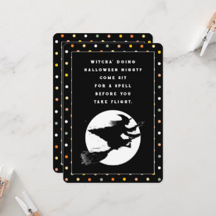 Uitnodiging voor Halloween Party