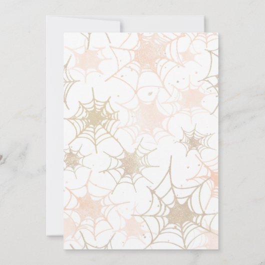 Uitnodiging voor Halloween Party - Spooktacular Pa (Achterkant)