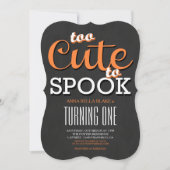 Uitnodiging voor Halloween Verjaardagsfeestje (Voorkant)