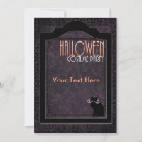 uitnodiging voor halloween verkleedfeest