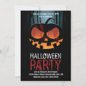 Uitnodiging voor Halloween-zorg (Voorkant)