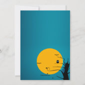 Uitnodiging voor Halloween-zorg (Achterkant)