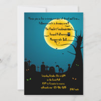 Uitnodiging voor Halloween-zorg