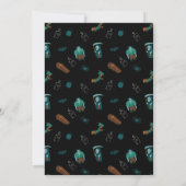 Uitnodiging voor Halloweenfeest (Achterkant)