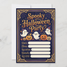 Uitnodiging voor Halloweenfeest