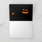 Uitnodiging voor Halloweenfeest. Kaart (Binnen)