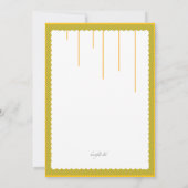 Uitnodiging voor hangende bladeren (Achterkant)