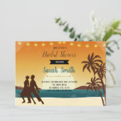 Uitnodiging voor Havanna-feest (Staand voorkant)