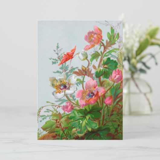 Uitnodiging voor heggentuin (Staand voorkant)