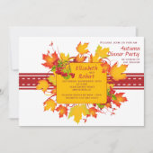 Uitnodiging voor herfst (Voorkant)