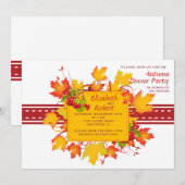 Uitnodiging voor herfst (Voorkant / Achterkant)