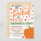 Uitnodiging voor herfst-appreciatie (Voorkant / Achterkant)