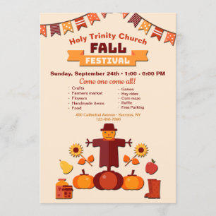 Uitnodiging voor herfst Festival