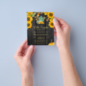 Uitnodiging voor herfst in het najaar van de begro flyer (Hand)