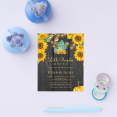 Uitnodiging voor herfst in het najaar van de begro flyer (Enkel)