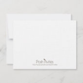 Uitnodiging voor herfst- of najaargebeurtenis (Achterkant)