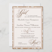 Uitnodiging voor herfst religieuze weddenschappen (Voorkant)