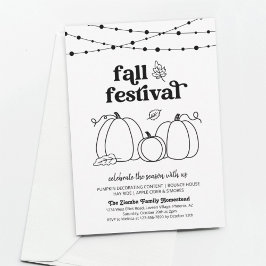 Uitnodiging voor Herfstfeest