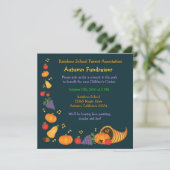 Uitnodiging voor herfstfondsenwerving (Staand voorkant)