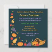 Uitnodiging voor herfstfondsenwerving (Voorkant)