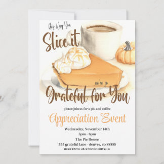 Uitnodiging voor herfsttaartwaardering