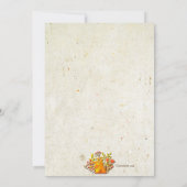 Uitnodiging voor herfstthee (Achterkant)