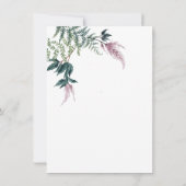 Uitnodiging voor herhalingsdiner - Herbstrouw (Achterkant)