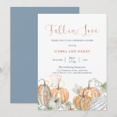 Uitnodiging voor herhalingsdiner met 'Fall In Love (Voorkant / Achterkant)