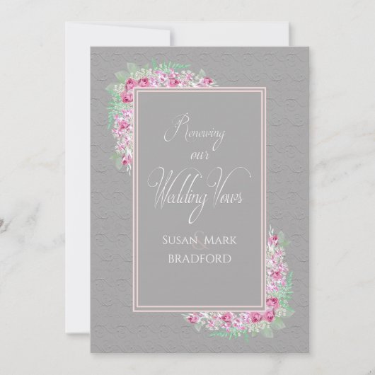 Uitnodiging voor hernieuwde weduwen Uitnodiging le (Voorkant)