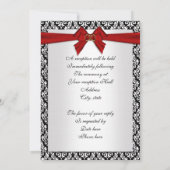 Uitnodiging voor hernieuwing van geloften op 50-ja (Achterkant)