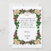 Uitnodiging voor hernieuwing van huwelijksgeloften (Achterkant)