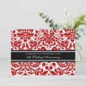 Uitnodiging voor het 15-jarig jubileumfeest met Ro (Staand voorkant)