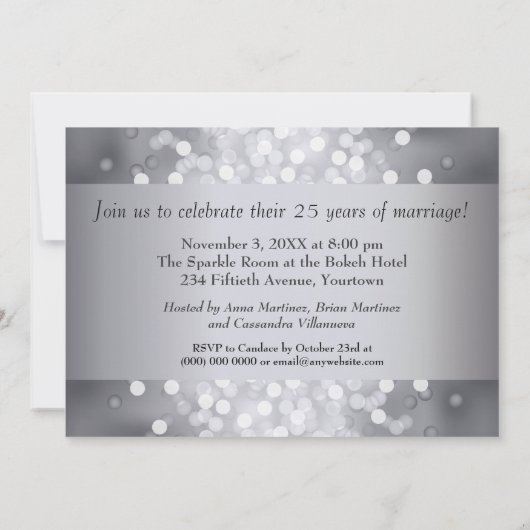 Uitnodiging voor het 25-jarig jubileumfeest van Si (Achterkant)