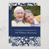 Uitnodiging voor het 50-jarig jubileumfeest met bl (Voorkant / Achterkant)