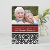 Uitnodiging voor het 50-jarig jubileumfeest van Re (Staand voorkant)