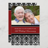 Uitnodiging voor het 50-jarig jubileumfeest van Re (Voorkant / Achterkant)