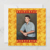 uitnodiging voor het aannemen van douche (Voorkant)