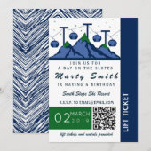 Uitnodiging voor het aanvragen van tickets voor be (Voorkant / Achterkant)