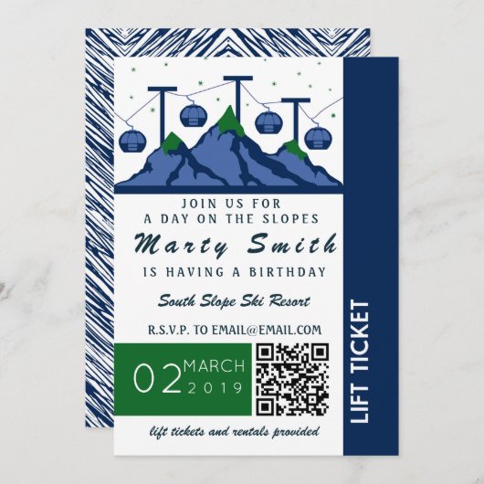 Uitnodiging voor het aanvragen van tickets voor be (Voorkant / Achterkant)