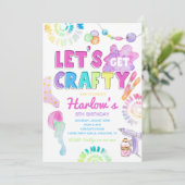 Uitnodiging voor het ambt | Uitnodiging voor Craft (Staand voorkant)