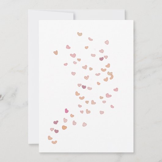 uitnodiging voor het baby shower van e - mand (Achterkant)