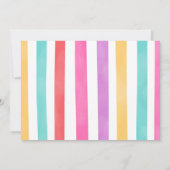 Uitnodiging voor het bakken van cake foto (Achterkant)