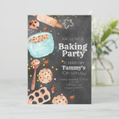 Uitnodiging voor het bakken van het kutkbord (Staand voorkant)