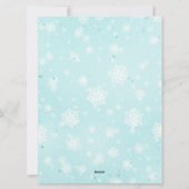 Uitnodiging voor het bakken van kerstkoekjes en wa (Achterkant)